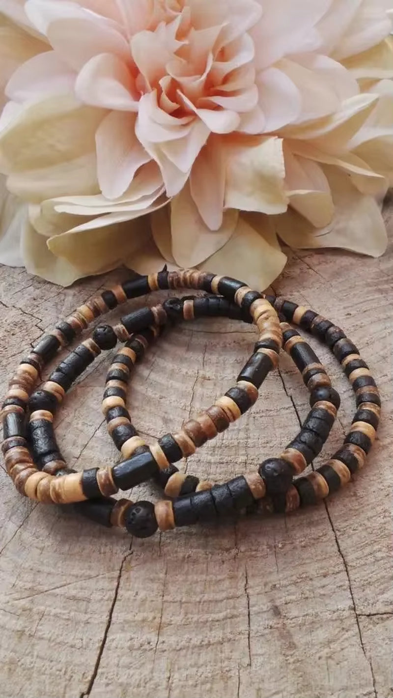 Mens Surfer Bracelet Mens Beaded Bracelet Mens Stacking Bracelets Mens Bracelet Mens Stretch Bracelet Mens Boho Bracelets