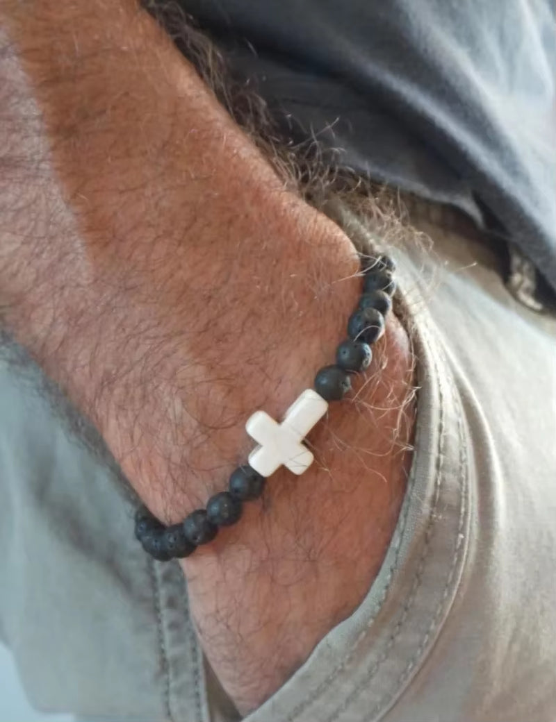Mens Surfer Bracelet Mens Beaded Bracelet Mens Stacking Bracelets Mens Bracelet Mens Stretch Bracelet Mens Boho Bracelets
