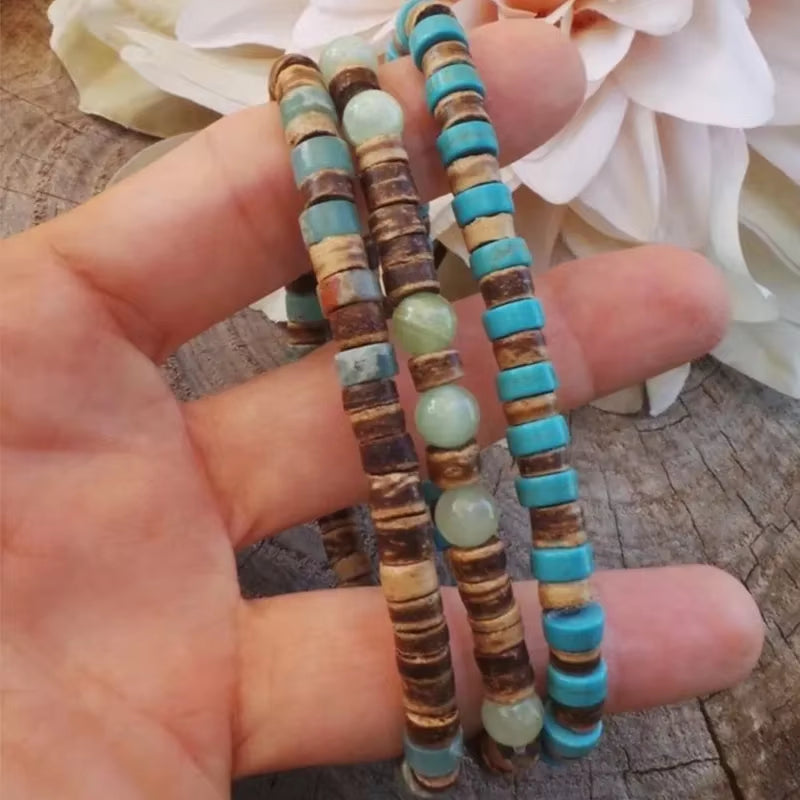 Mens Surfer Bracelet Mens Beaded Bracelet Mens Stacking Bracelets Mens Bracelet Mens Stretch Bracelet Mens Boho Bracelets