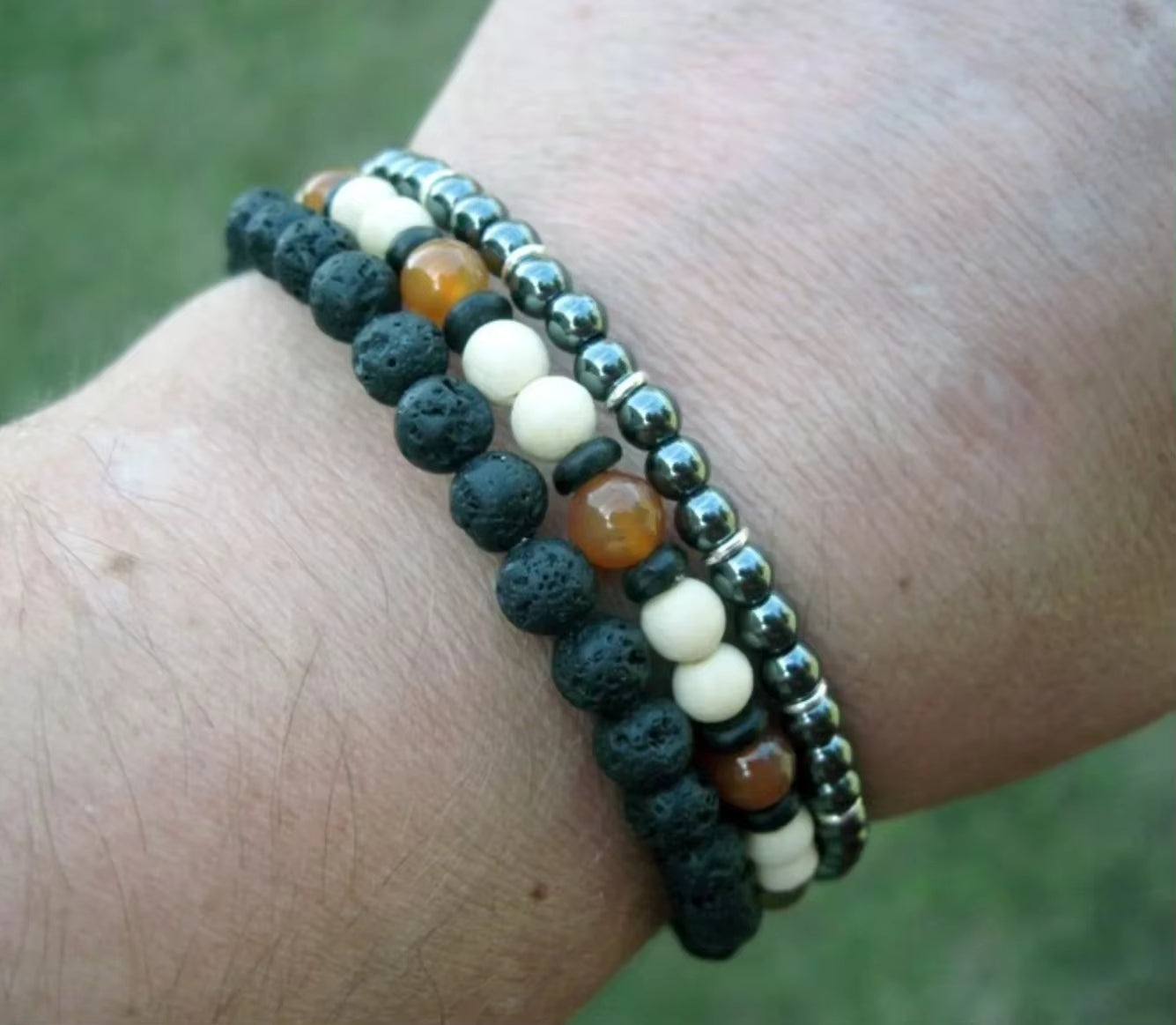 Mens Surfer Bracelet Mens Beaded Bracelet Mens Stacking Bracelets Mens Bracelet Mens Stretch Bracelet Mens Boho Bracelets